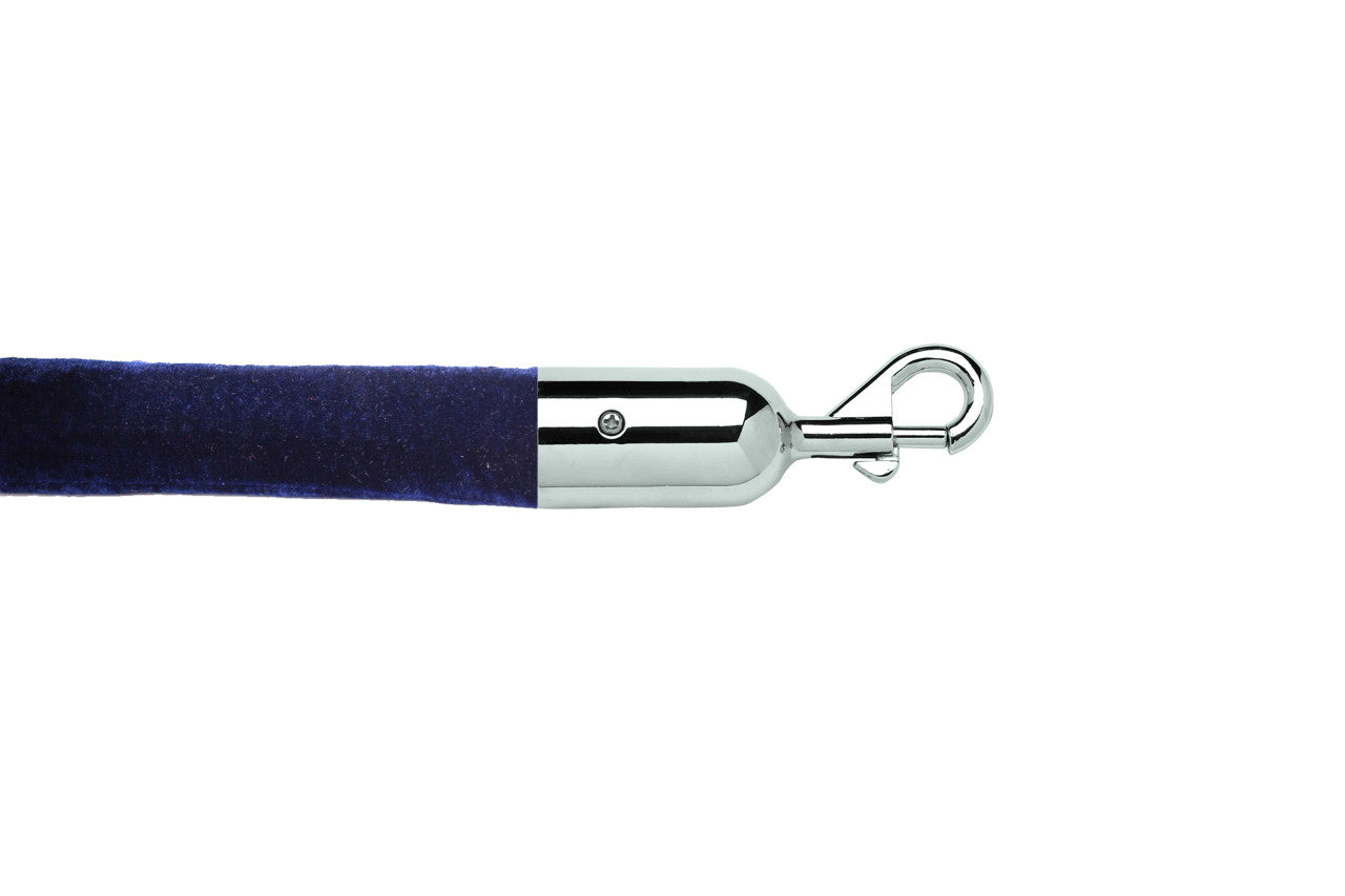 1" Velour Stanchion Rope 6 or 8 Foot Lengths Stanchion Ropes Epic Crowd Control