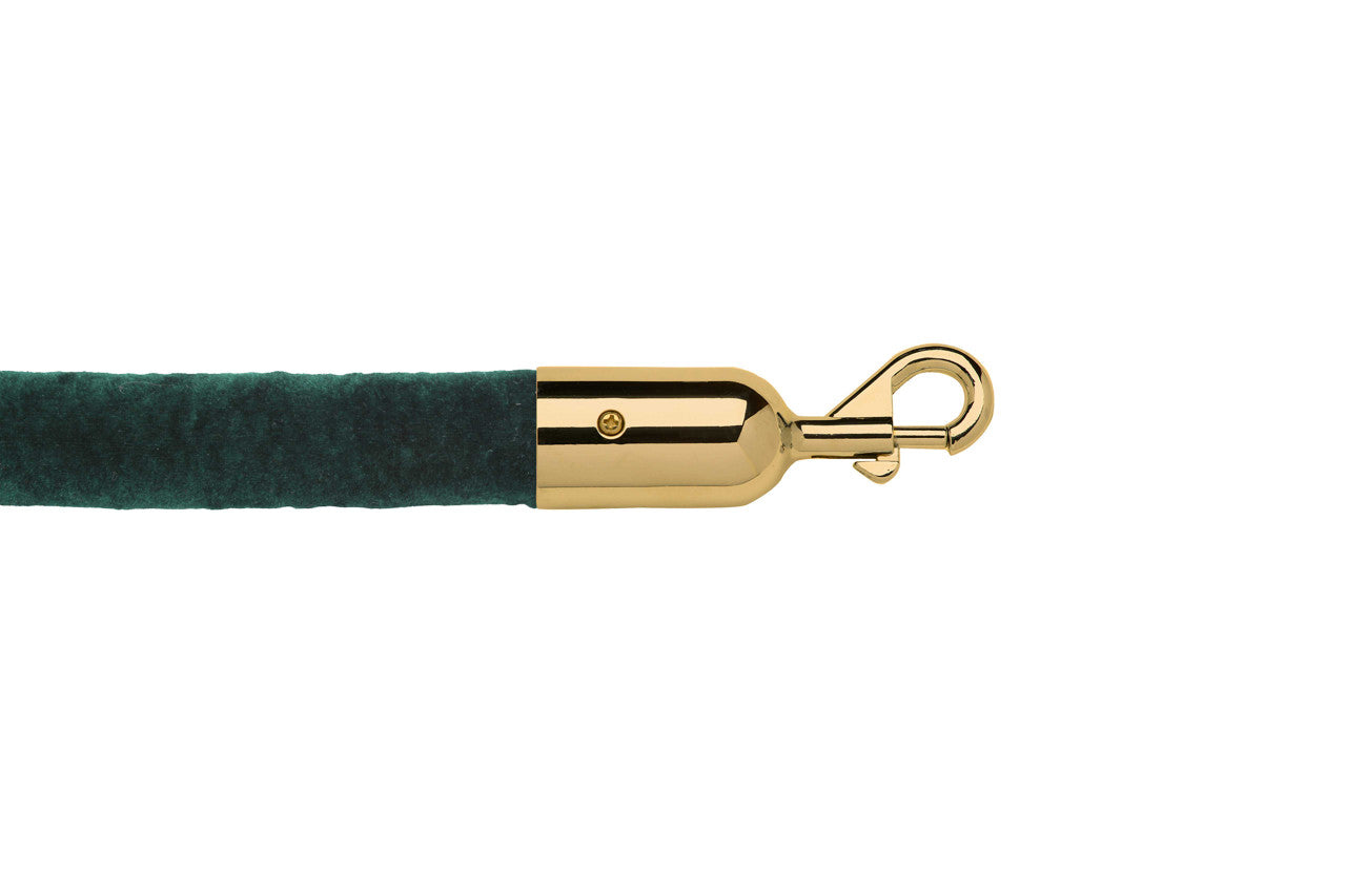 1.5" Velour Stanchion Ropes 2 to 12 Feet Long Stanchion Ropes Epic Crowd Control