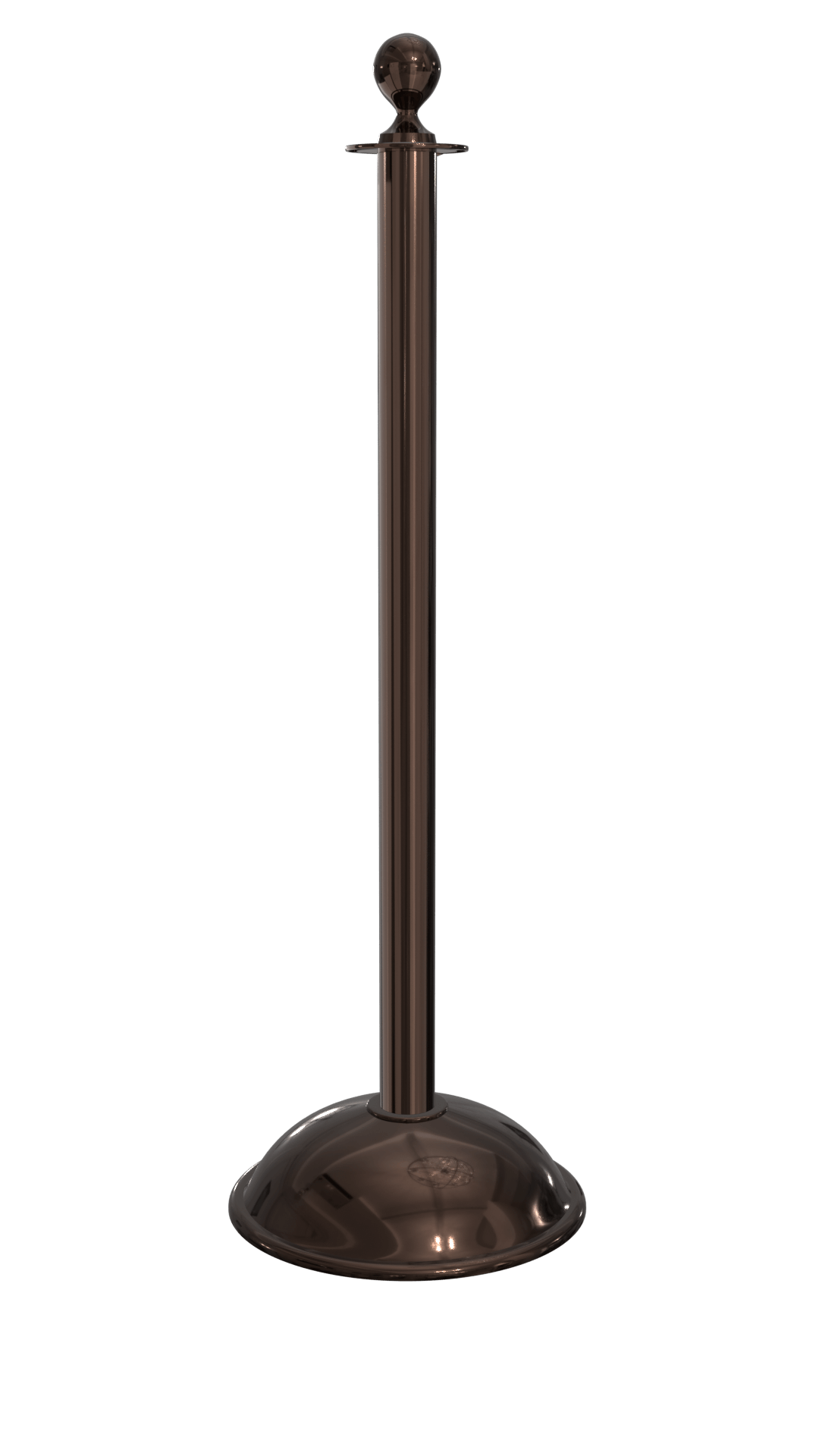 Ball Top Post & Rope Stanchion Barriers - Elegance Series