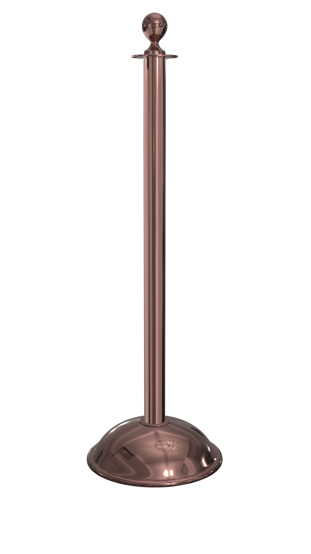 Ball Top Post & Rope Stanchion Barriers - Elegance Series