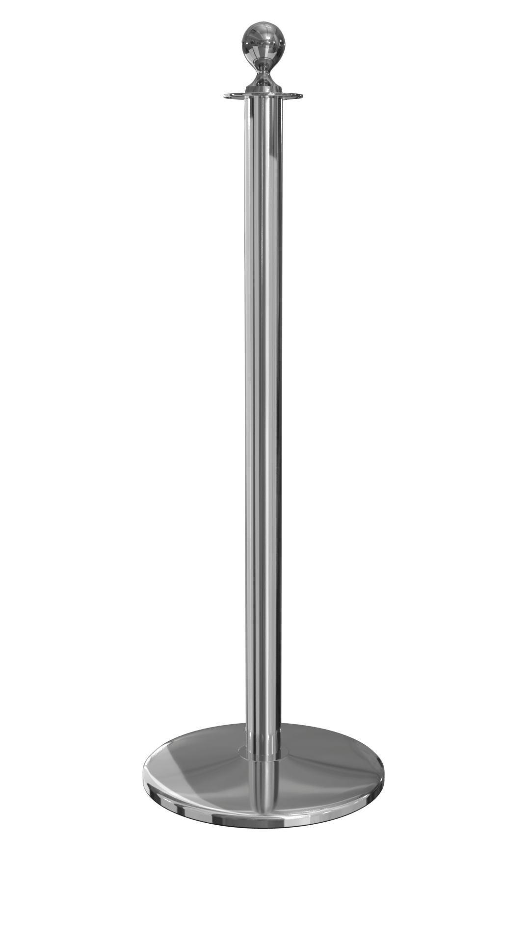 Ball Top Post & Rope Stanchion Barriers - Elegance Series
