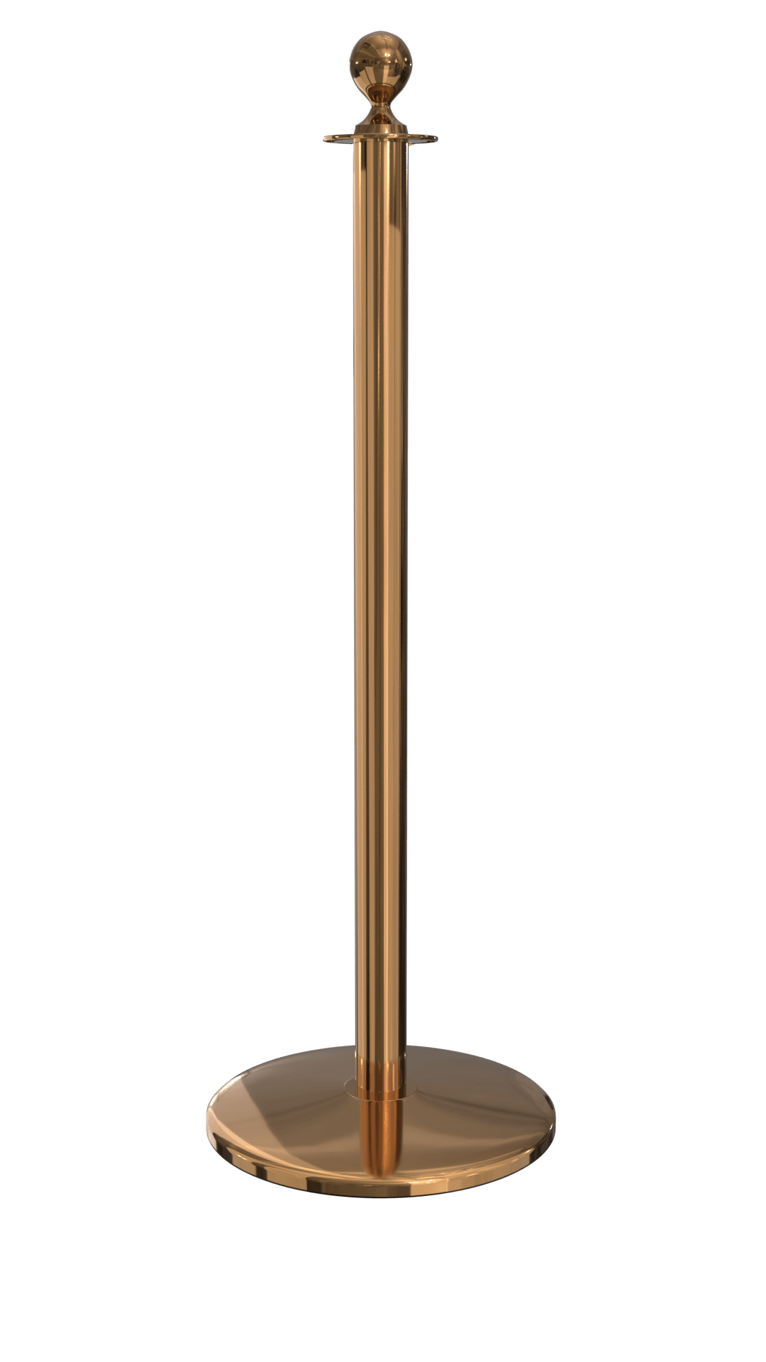 Ball Top Post & Rope Stanchion Barriers - Elegance Series