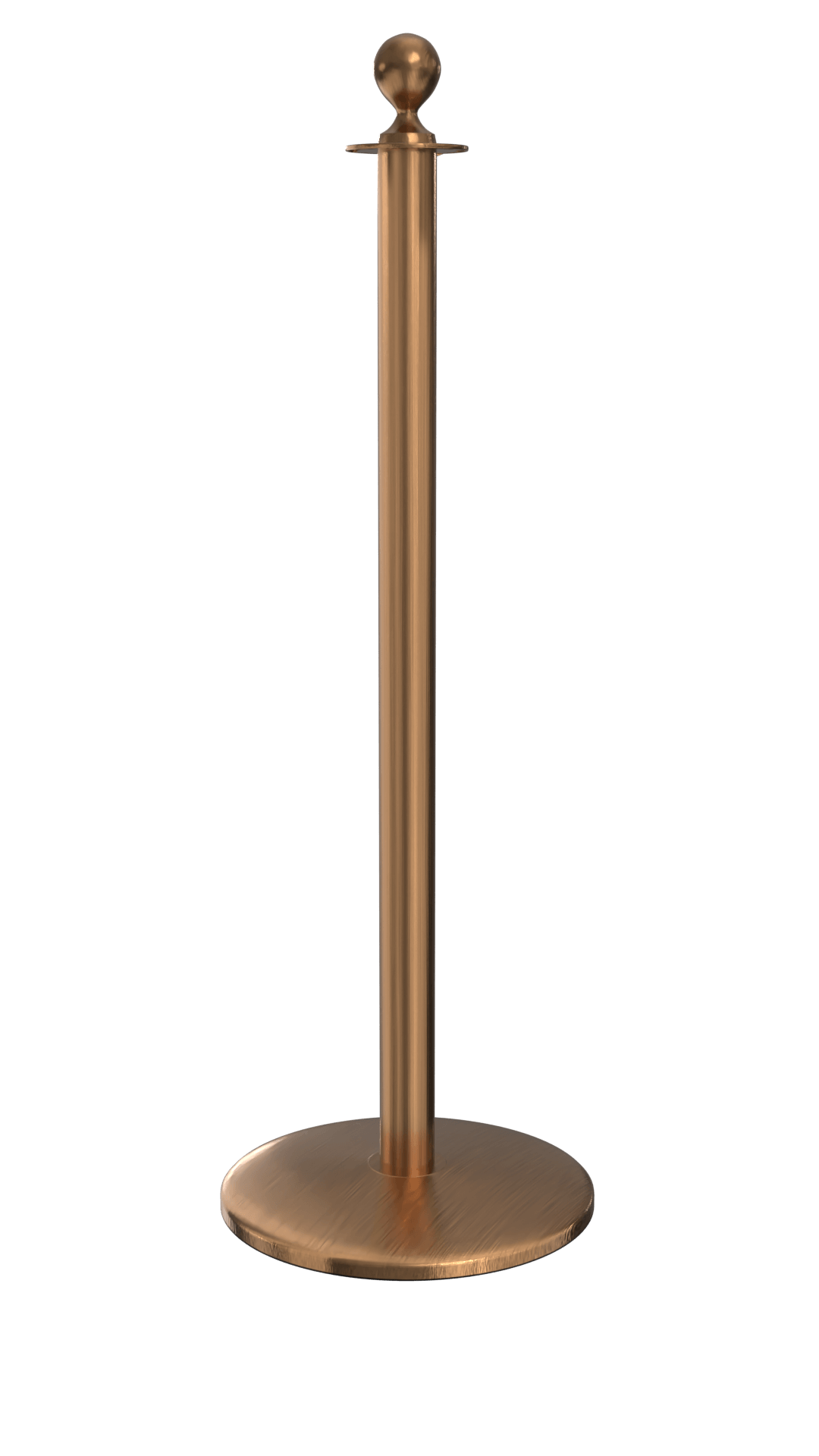 Ball Top Post & Rope Stanchion Barriers - Elegance Series