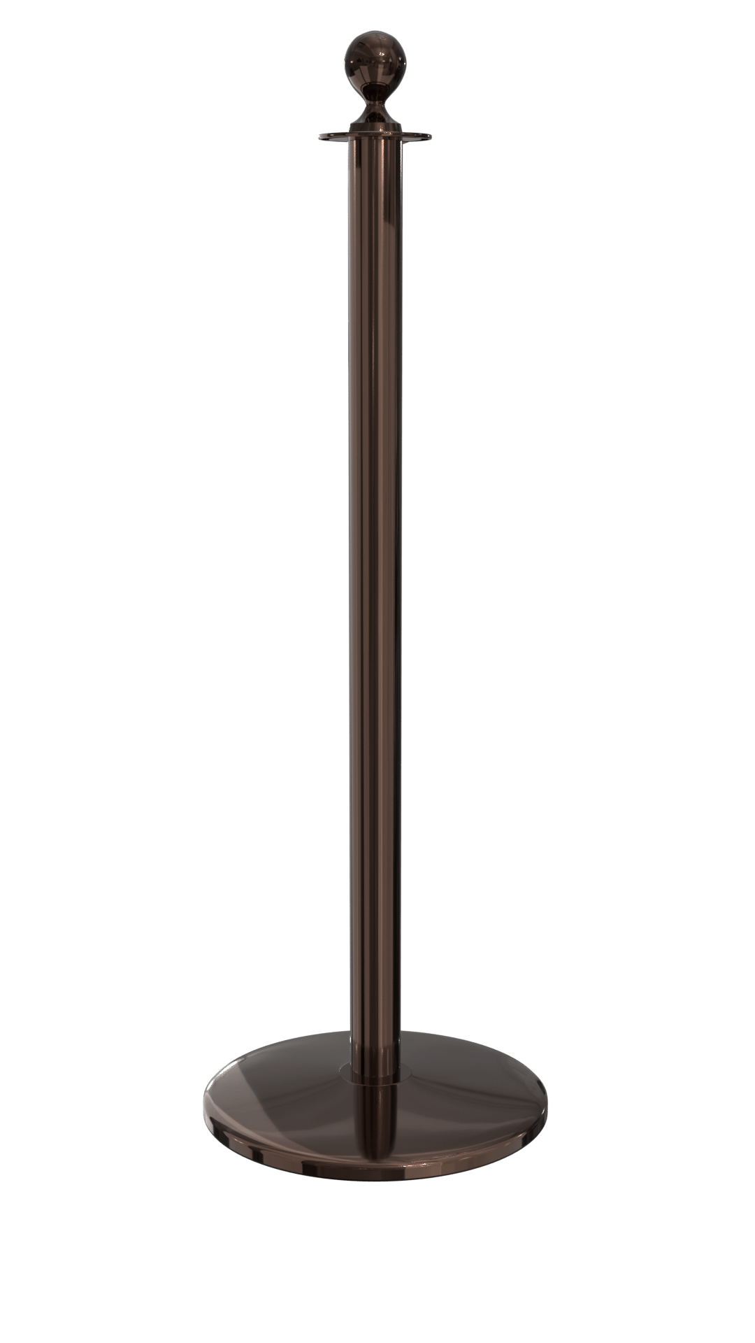 Ball Top Post & Rope Stanchion Barriers - Elegance Series