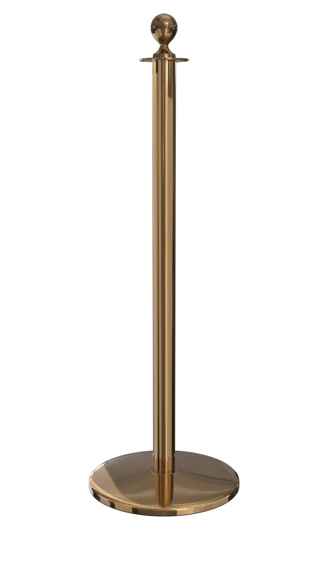 Ball Top Post & Rope Stanchion Barriers - Elegance Series