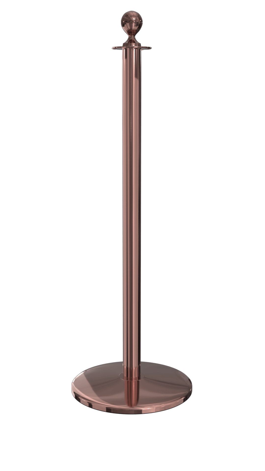 Ball Top Post & Rope Stanchion Barriers - Elegance Series
