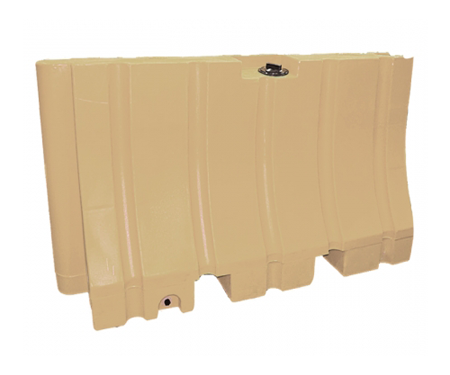 Plastic Jersey Barrier 42" x 72" 170 lb