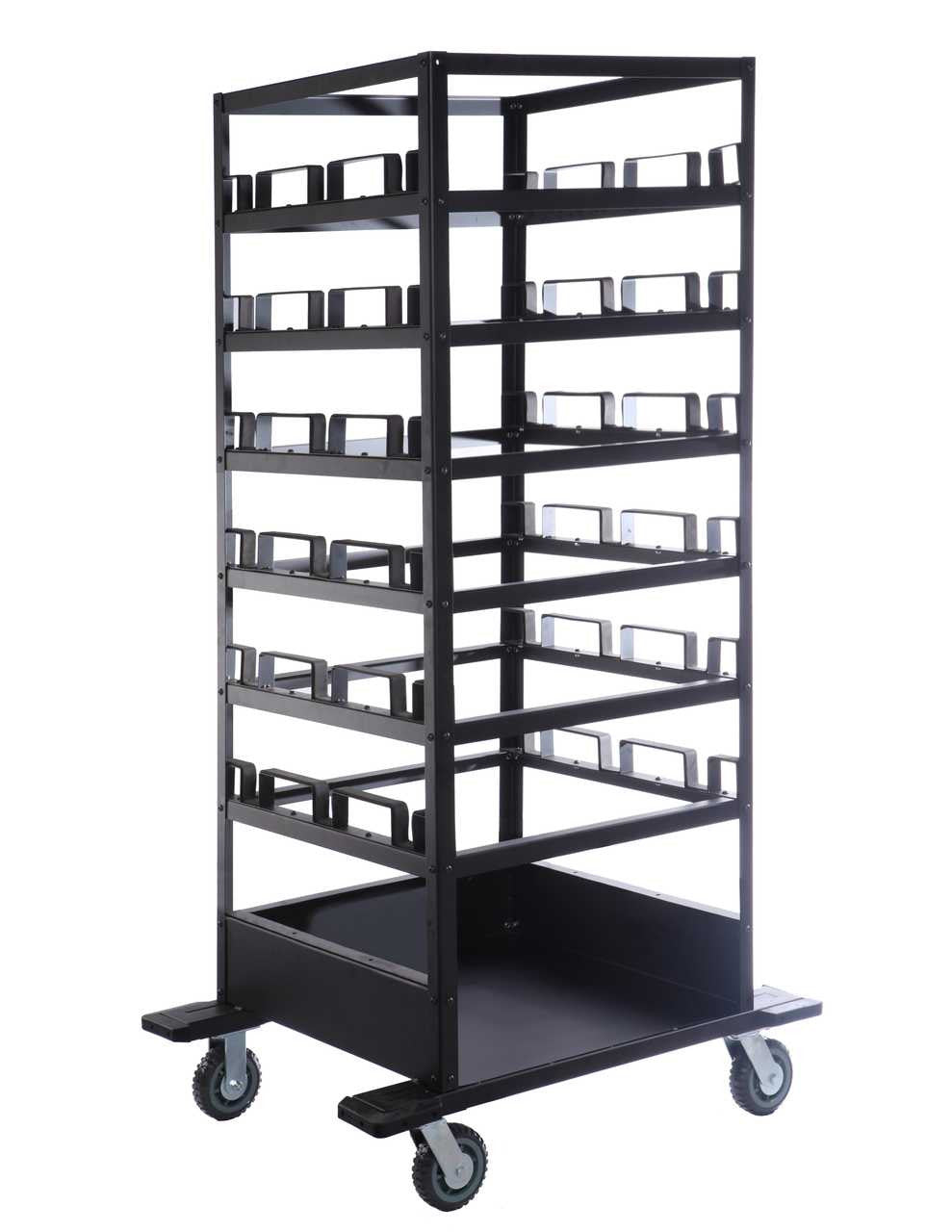18 Post Stanchion Cart | Stanchion Barrier Cart Stanchion Post Carts Epic Crowd Control