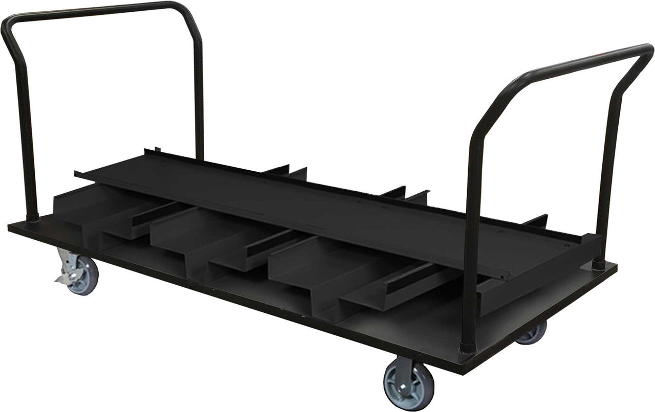 18 Post Stanchion Cart - Vertical | Stanchion Barrier Cart Stanchion Post Carts Epic Crowd Control