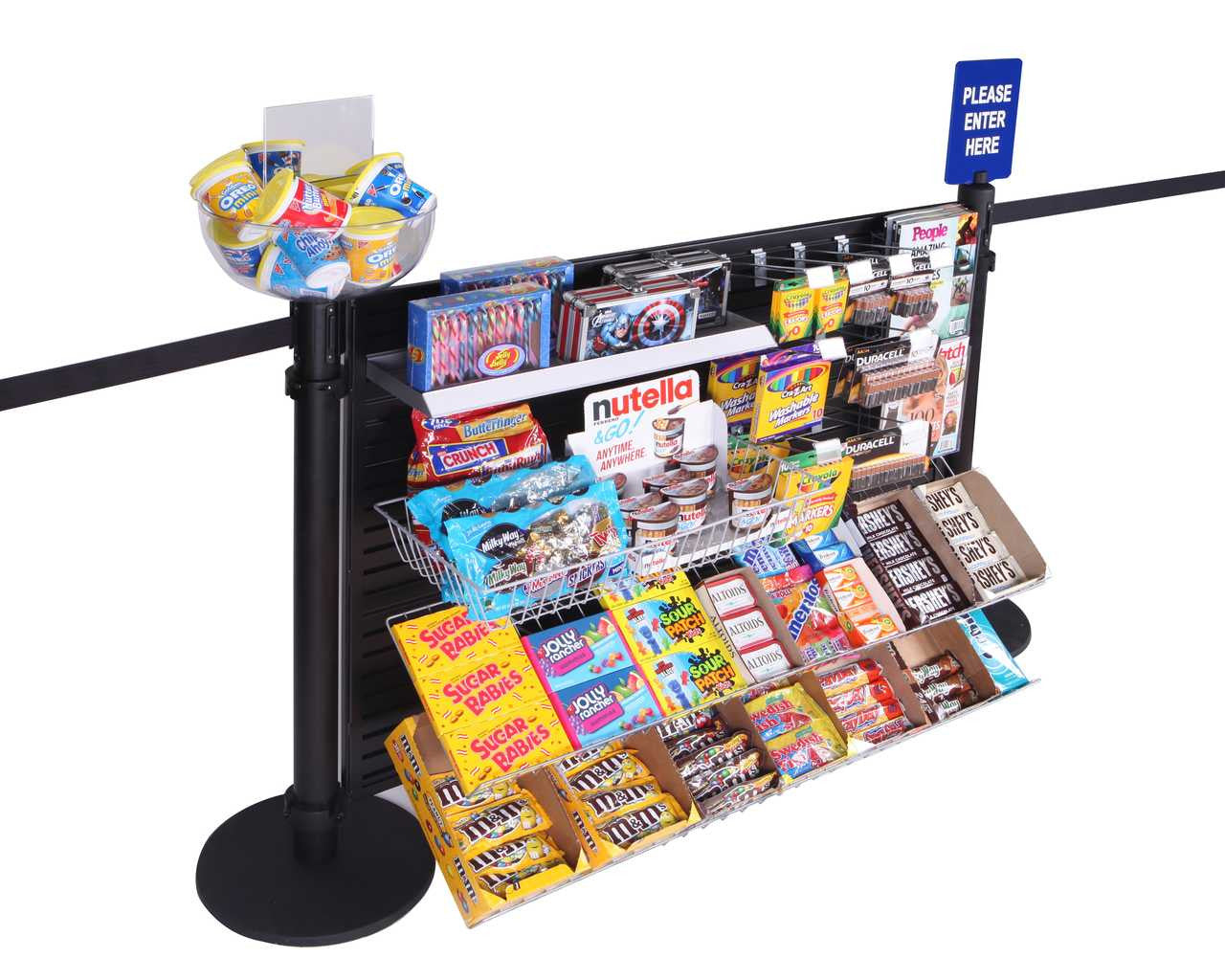 2" Collar for Merchandizing Panel Rack System Merchandizing & Display Panels Epic Crowd Control