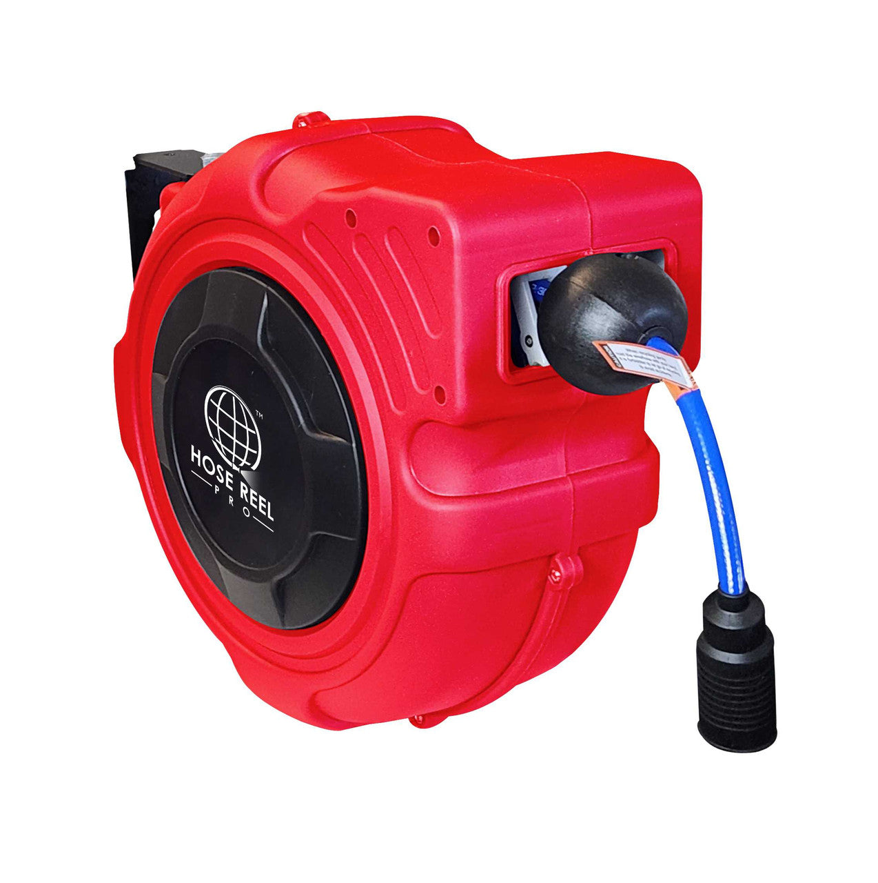 30 Ft Compressed Air Hose Reel - Red Retractable Hoses and Cords Epic Crowd Control