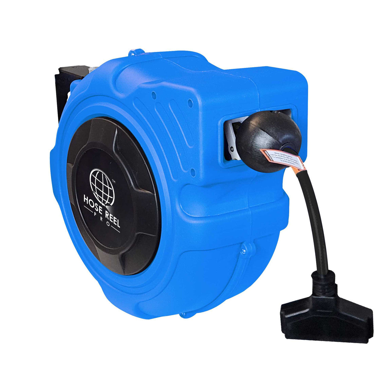 30 Ft Retractable Extension cord Reel - Blue Retractable Hoses and Cords Epic Crowd Control