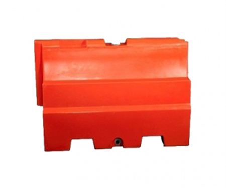 Stacking Plastic Jersey Barrier Safety Orange