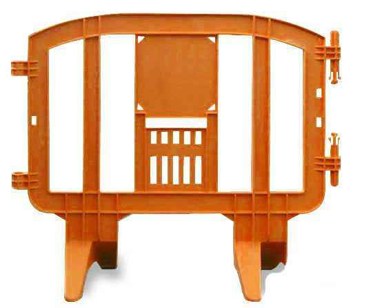 4 Foot Minit Plastic Barricades | Orange Minit & Mini GuideMaster Plastic Barricades Epic Crowd Control