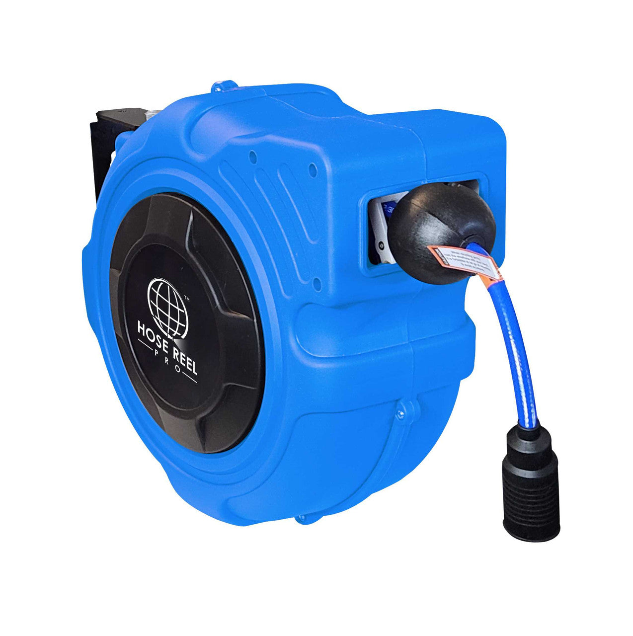 50 Ft Compressed Air Hose Reel - Blue Retractable Hoses and Cords Epic Crowd Control