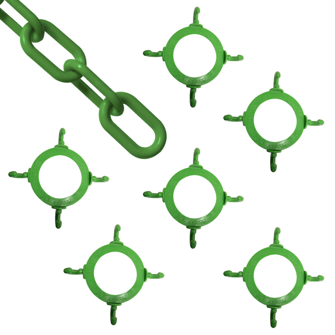 50 ft Plastic Chain Cone Connector Kit Traffic Cones and Plastic Chain Kits Epic Crowd Control