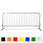 8.5 Foot Heavy Duty Steel Crowd Control Barricades | Bike Rack Barriers Steel Barricades Epic Crowd Control