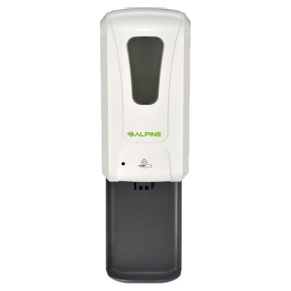 Alpine 430-L-T Wall Mount Hand Sanitizer or Soap With Drip Tray