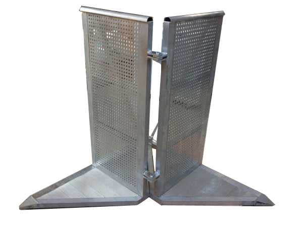 Concert Stage Barriers - Aluminum Door Unit Concert Stage Barriers Epic Crowd Control