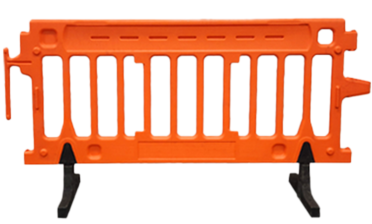 Orange Crowd Pro Plastic Barrier