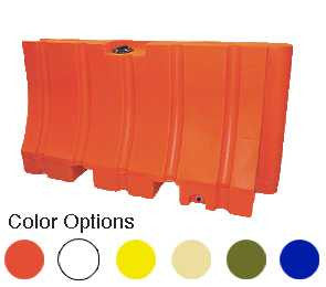 Plastic Jersey Barrier 42" x 72" 170 lb Jersey Barriers Epic Crowd Control