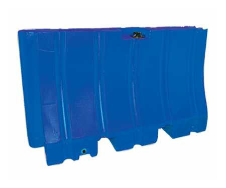 Plastic Jersey Barrier 42" x 96" 225 lb Jersey Barriers Epic Crowd Control