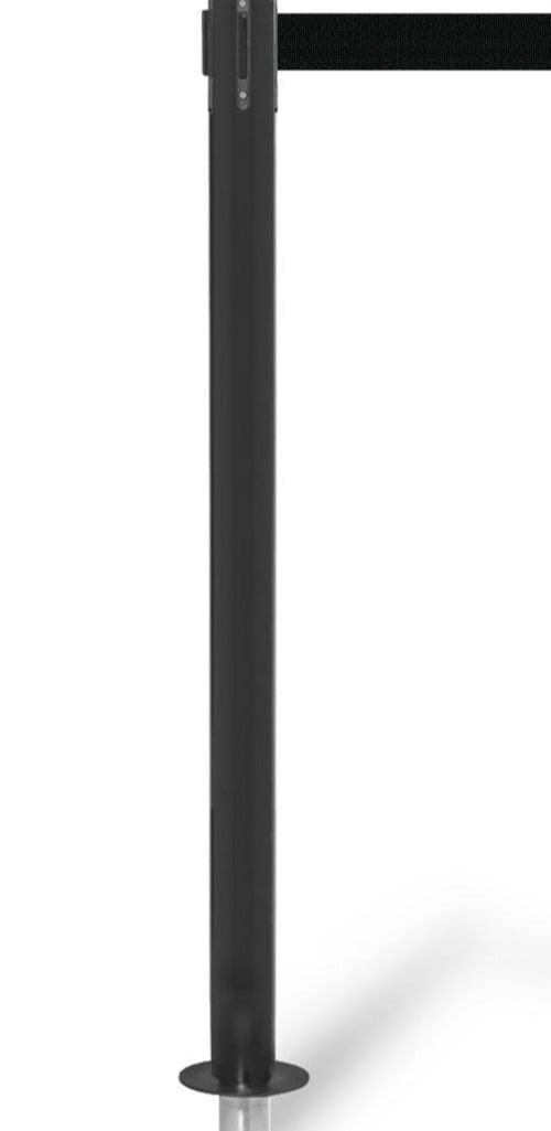QueuePro 250 Removable Belt Stanchion 11 Ft Retractable Belt | Removable Crowd Control Post Stanchions Epic Crowd Control