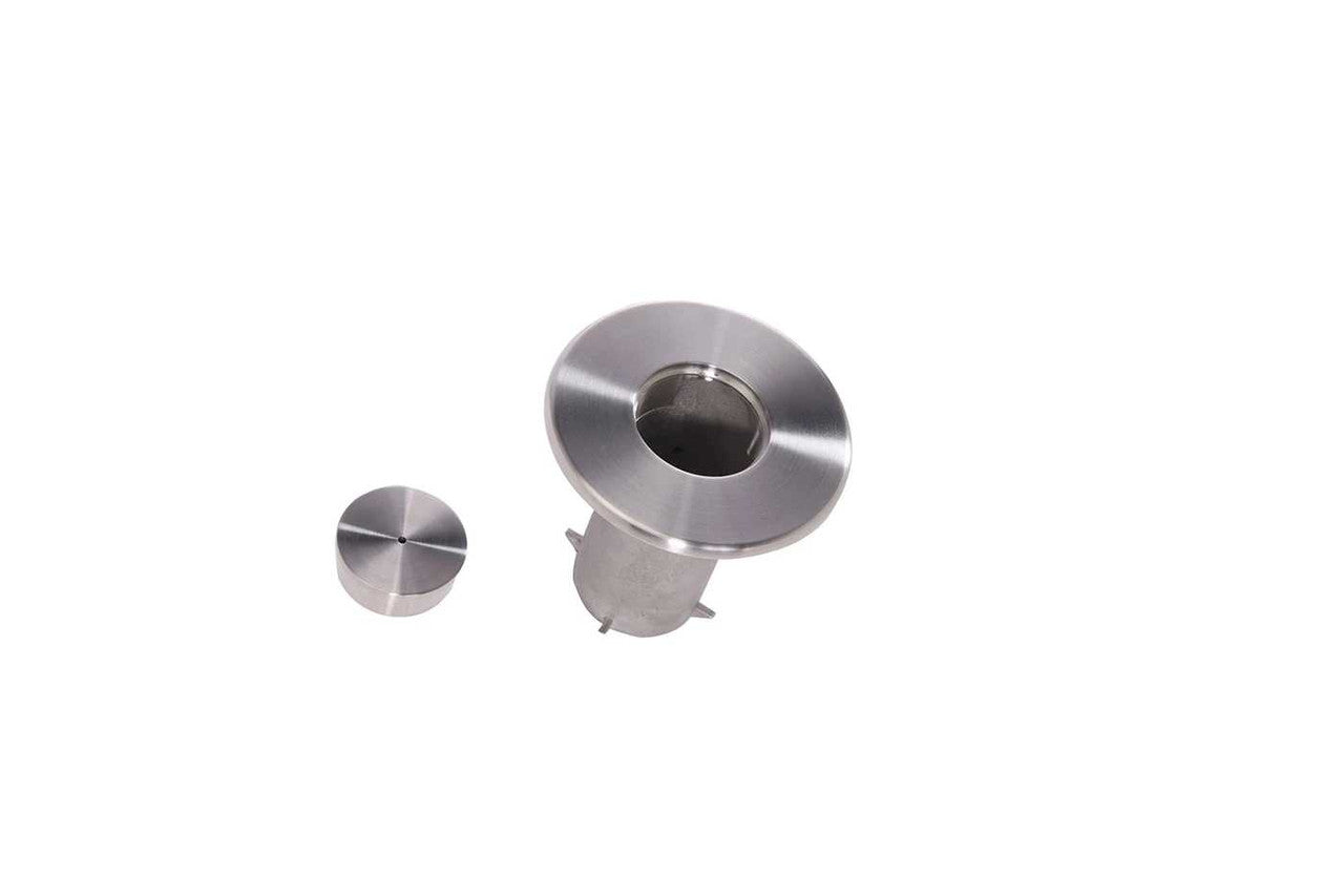 QueuePro FSK-SS Floor Socket and Cap | Satin Stainless Finish Stanchions Epic Crowd Control