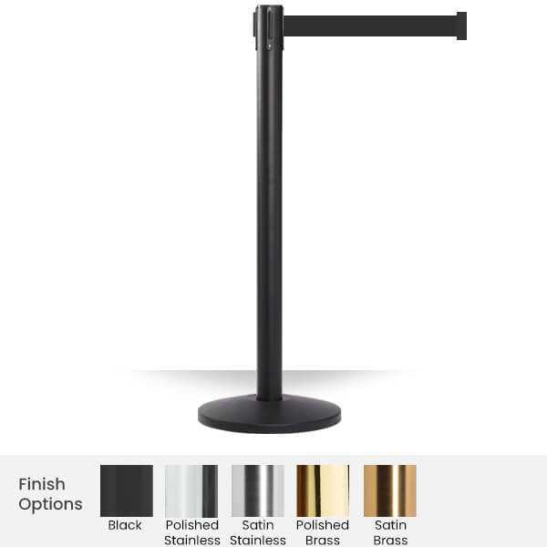 Retractable Belt Barrier Stanchion 11 Foot Belt | Belt Stanchion Post Stanchions Epic Crowd Control