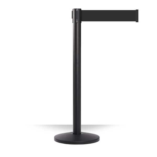 Retractable Belt Barrier Stanchion | 3" Wide Belt | 11 Foot Queue Master Stanchions Epic Crowd Control