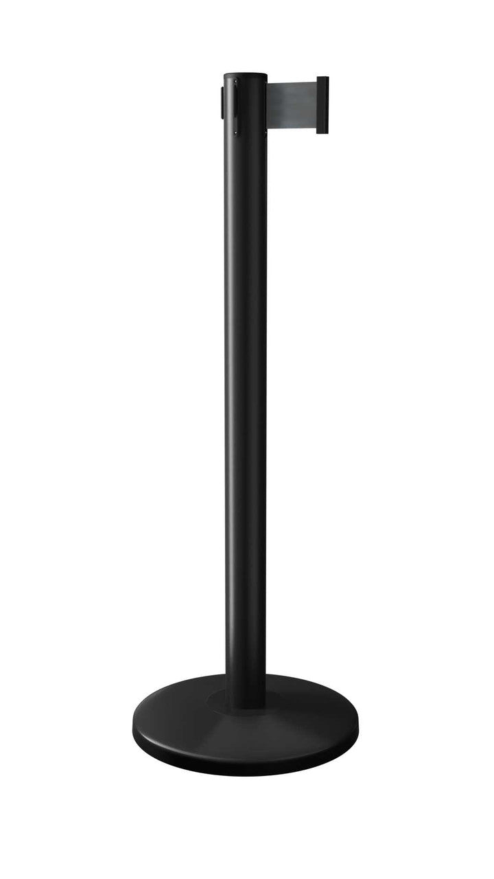 Retractable Belt Barrier Stanchion | 3" Wide Belt | 11 Foot Queue Master Stanchions Epic Crowd Control