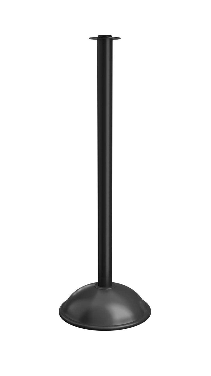 Rope Master Flat Top Rope Barrier Stanchion Post with Flat or Dome Base Stanchions Epic Crowd Control
