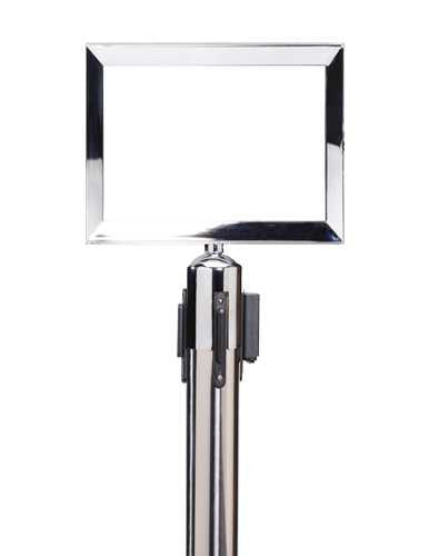 Standard Sign Frame - Rope Stanchions Stanchion Signs Epic Crowd Control