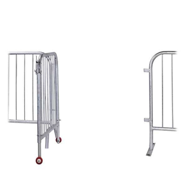 Swing Gate Heavy Duty Steel Crowd Control Barricade | Bike Rack Barriers Steel Barricades Epic Crowd Control