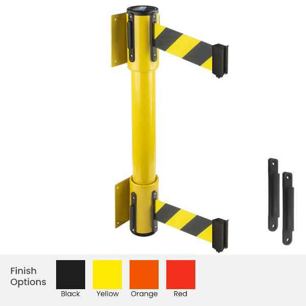 Wall Master Twin 400 - 13 foot Belt Stanchions Epic Crowd Control