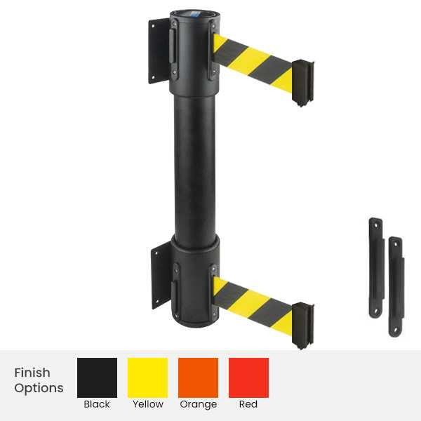 Wall Master Twin 400 - 13 foot Belt Stanchions Epic Crowd Control