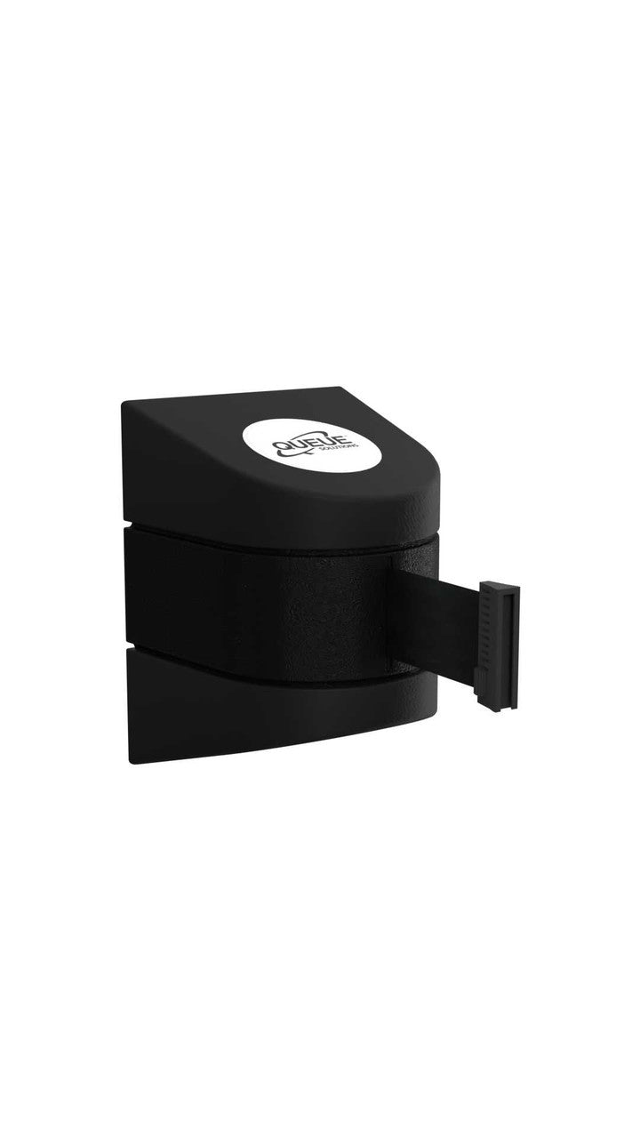 Wall Mounted Retractable Belt Barrier | 20 / 25 / 30 / 35 Foot Belts - Wall Pro 450 Wall Mount Belt Stanchions Epic Crowd Control