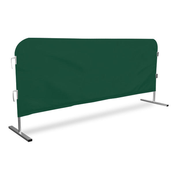 Barricade Cover For Steel Barricades Forrest Green