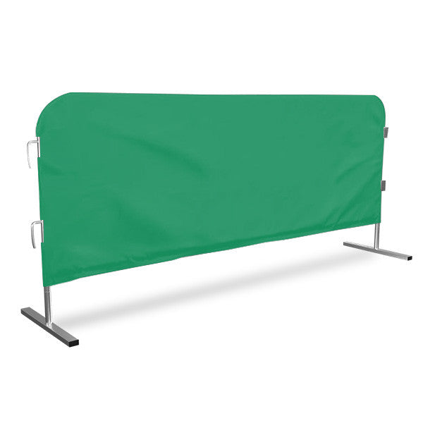 Barricade Cover For Steel Barricades Inland Light Green