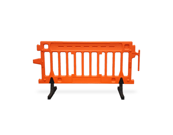 Plastic Crowd Control Barriers | Orange CrowdPro